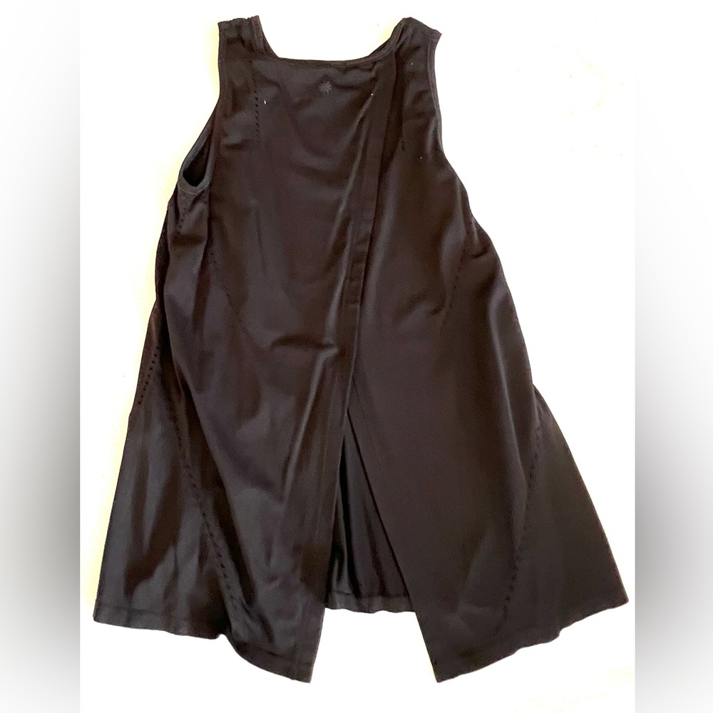 Athletica size small woman’s split back sleeveless top